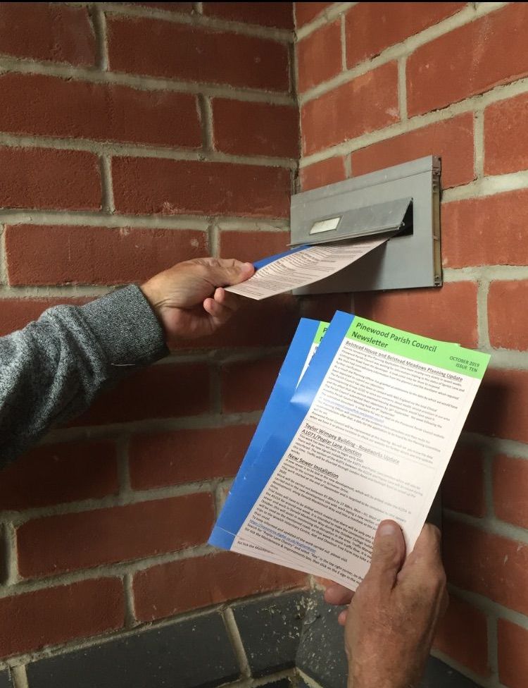 Volunteers needed to deliver Newsletter